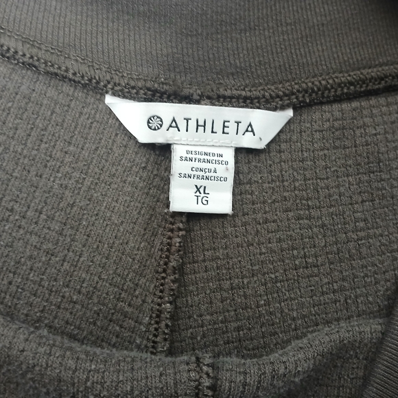 Athleta Coaster Luxe Waffle High Rise Jogger . XL - Picture 7 of 12